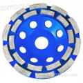 Concrete Diamond Double row Grinding Cup Wheel